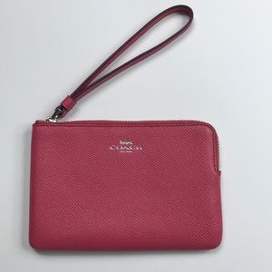 Pink Coach Wristlet